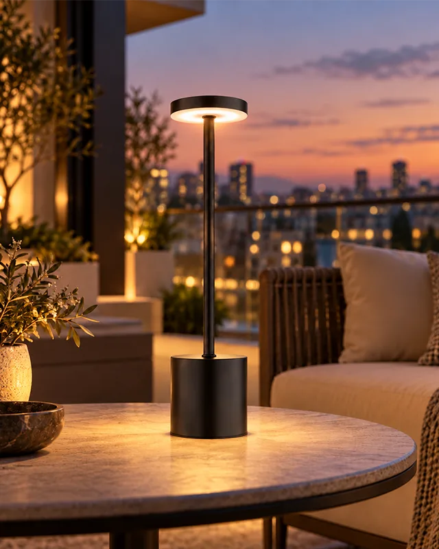 LED STONA LAMPA POLINA CRNA 210190S GLOBO LIGHTING
